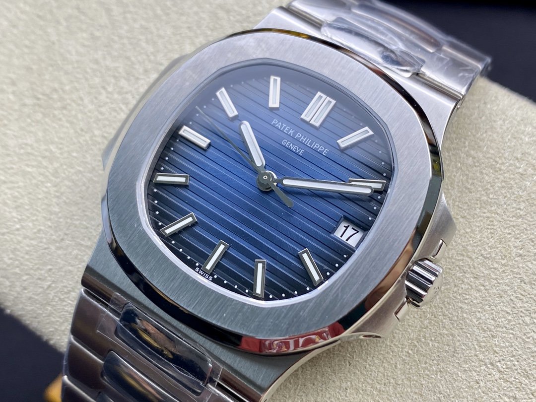 MP 百達翡麗鸚鵡螺藍盤 鋼錶之王5711鸚鵡螺複刻手錶