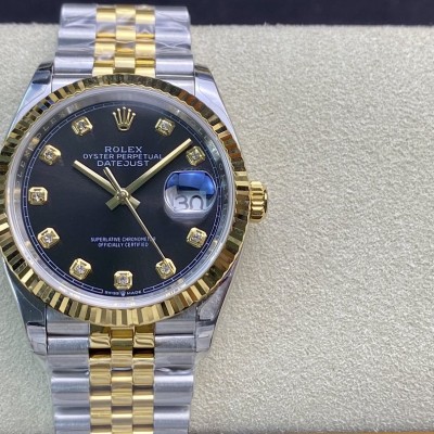 EW Factory 勞力士Rolex原版開模3235自動機械機芯日誌型係列126233日誌型腕錶，直徑36MM