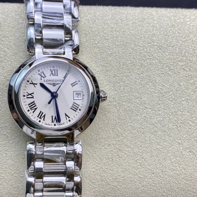 GS厂高仿浪琴心月系列瑞士石英機芯26.5MM女表複刻手錶