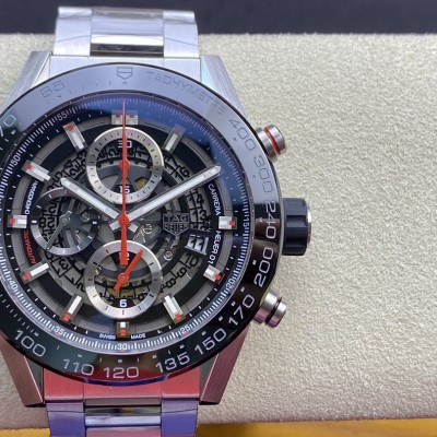 XF廠高仿泰格豪雅卡萊拉01裝2824機芯43MM複刻手錶
