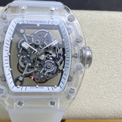 RM廠高仿理查德米勒RM35-02玻璃透明系列機械複刻手錶
