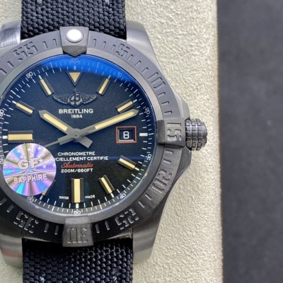 GF廠高仿百年靈 復仇者 黑鳥偵察機 V3加強版2824機芯複刻手錶