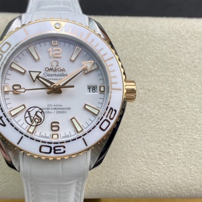 VS 廠精仿歐米茄海馬600海洋宇宙600米39.5 MM白陶瓷 複刻手錶