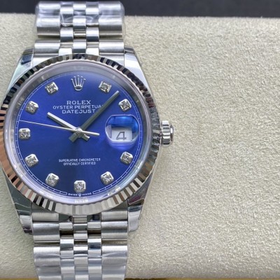EW Factory高仿勞力士Rolex原版開模36MM装3235自動機械機芯日誌型系列126233複刻手錶