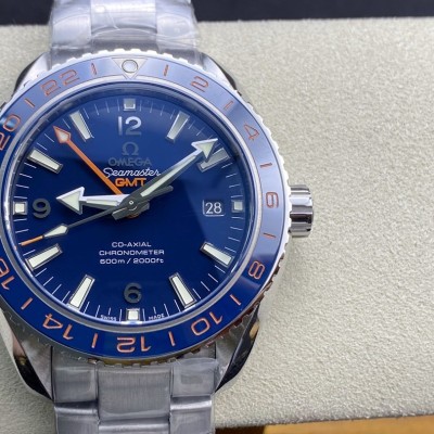 VS廠手錶仿表歐米茄OMEGAVS海馬gmt SEAMASTER海馬系列海洋宇宙600米高仿表,N廠手錶