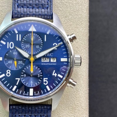 BLS廠手錶仿表IWC萬國飛行員系列IW377729腕表藍隊長特別版複刻手錶