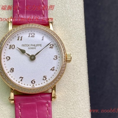 表中之王,百达翡丽2021新款百达翡丽古典系列女表型号7200R-001高仿手錶