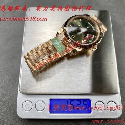 精仿手錶,ARF工廠V2版配重版勞力士DD雙曆星期日志型3255一體機芯40mm仿錶代理精仿手錶