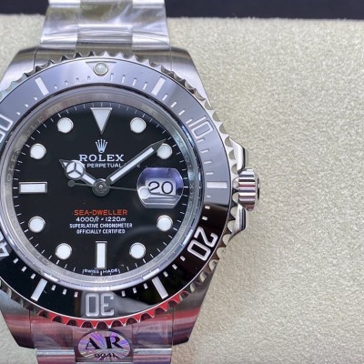 AR 勞力士 超級904L SEA-DWELLER 126600單紅海使最強＂V3＂升級版 复刻手表