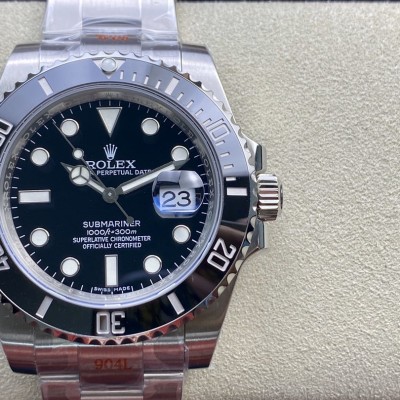 N廠勞力士黑水鬼綠水鬼潛航者V10S版3135機芯複刻手錶