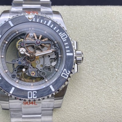 VR Factory勞力士鏤空潛航者40MM3130機芯複刻錶