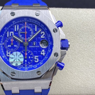 JF廠AP愛彼26470 陶瓷按鈕42MM搭載復刻原版3126全自動計時機芯複刻手錶