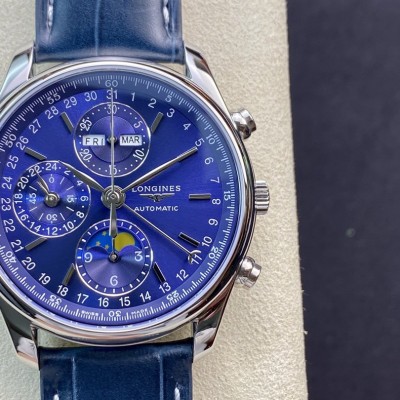 YL廠複刻浪琴名匠八針L2.773.4.78.6系列月相42MM搭載7751機芯高仿手錶