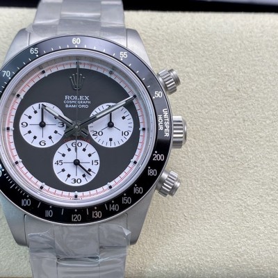 JKF改裝廠高仿勞力士復古迪通拿保羅紐曼6263 巴姆福特 鈦色特別版 7750自動機芯 40mm複刻手錶