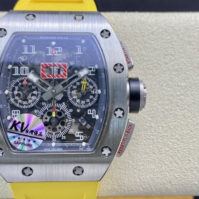 KV厂理查德钛钢计时RM011超强巨作 RICHARD MILLE RM011 FELIPE MASSA 系列複刻錶