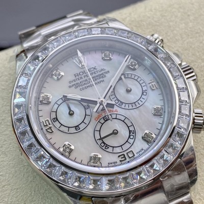 JH廠勞力士Rolex迪通拿配cal.4130機械計時機芯40MM高仿手錶