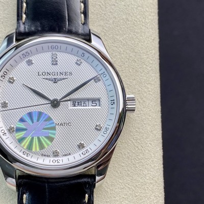 YL厂浪琴名匠3位双日历系列原版开模搭载和正品一致的原装瑞士eta2836-2自动机械机芯 YL厂浪琴名匠3位双日历系列原版开模搭载和正品一致的原装瑞士eta2836-2自动机械机芯