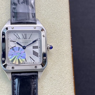 F1廠卡地亞山度士系列杜蒙27MM/43MM瑞士石英機芯複刻手錶