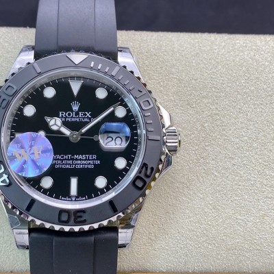 WF Factory 高仿勞力士ROLEX 遊艇名仕型YM白遊艇2836機芯42MM複刻手錶