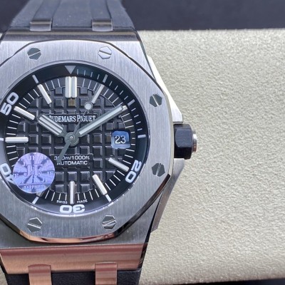 JF廠高仿愛彼AP皇家橡樹離岸型15703全新V9S超強版複刻手錶