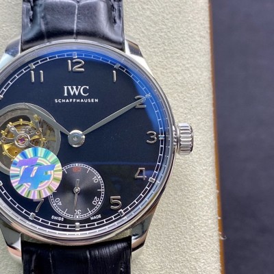 ZF廠複刻萬國IWC葡萄牙系列陀飛輪腕表44MM高仿手錶