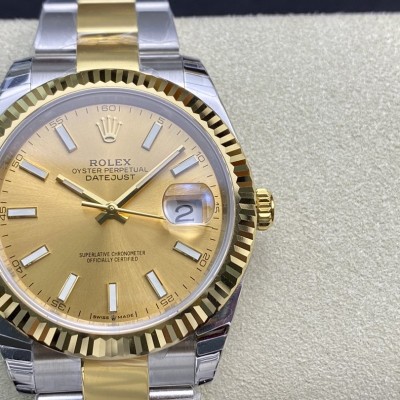 EW廠V3升級版原版開模高仿勞力士Rolex 3235自動機械機芯126331日誌型系列41MM複刻手錶