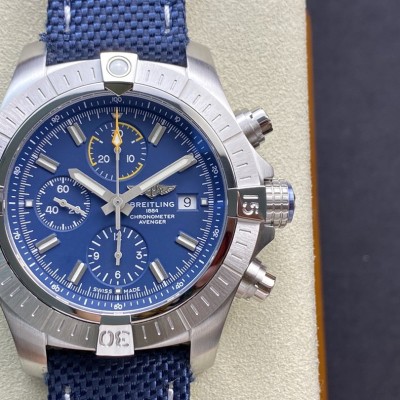 TF(Technology Factory)百年靈BREITLING復仇者計時7750腕表45MM高仿手錶 TF(Technology Factory)百年靈BREITLING復仇者計時7750腕表45MM高仿手錶