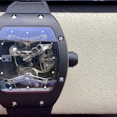EUR Factory 堪稱開天斧的神級理查德米爾副本RM027陀飛輪複刻手錶