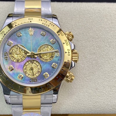 BL廠高仿勞力士迪通拿系列專櫃稀有【熱門款】4130機芯40MM複刻手錶