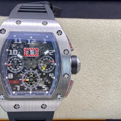 Kv廠高仿理查德米勒RICHARD MILLE RM 011 FELIPE MASSA 系列複刻手錶
