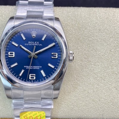 KRF廠高仿勞力士Rolex Oyster Perpetual(蠔式恒動36MM)116000最佳副本高仿手錶