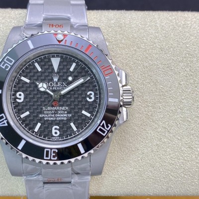 GM出品改裝表廠Artisans De Geneve 改裝無曆黑水鬼rough matt diver 3130機芯40MM複刻手錶