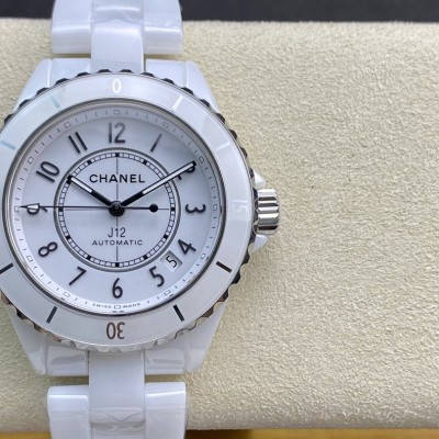 BV廠高仿香奈兒J12腕表“換芯”CALIBER12.1自動上鏈機械機芯38MM複刻手錶