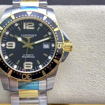 NE廠高仿浪琴康卡斯【一表一卡,三碼合一】2824機芯41MM複刻手錶