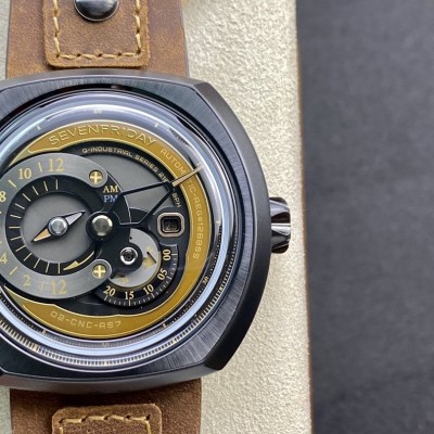 高仿七個星期五 Sevenfriday工業朋克Q系列Q2/03型號方形錶帶NFC晶片西鐵城機械機芯47MM一比一複刻手錶 高仿七個星期五 Sevenfriday工業朋克Q系列Q2/03型號方形錶帶NFC晶片西鐵城機械機芯47MM一比一複刻手錶