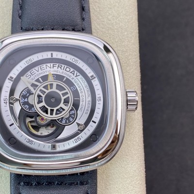 高仿七個星斯五 P1B/01型號 SevenfridayP系列西鐵城機芯47MM一比一複刻手錶