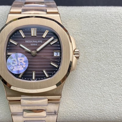 GR廠V2版本高仿百達翡麗鸚鵡螺5711/A 搭配cal.324Sc機芯複刻手錶