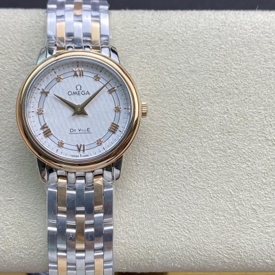 ZF廠真“芯”出品高仿歐米茄 女士蝶飛石英系列1376瑞士石英機芯27MM複刻手錶