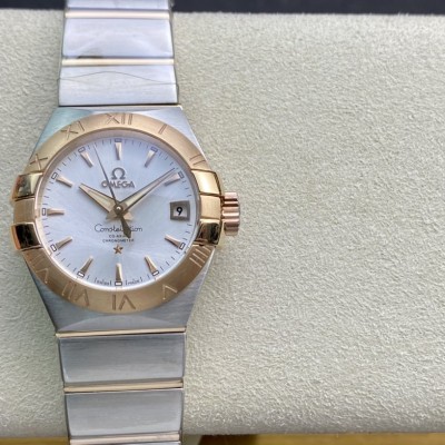 SSS廠 3S出品高仿歐米茄 OMEGA女表星座系列腕表搭載8520機芯27MM複刻手錶
