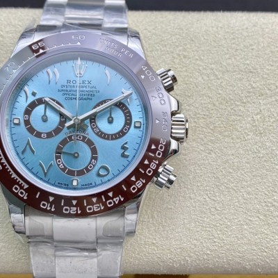 TW廠勞力士中东版蠔式恒動宇宙計時型迪通拿冰藍迪904L鋼7750機芯40MM複刻手錶手表