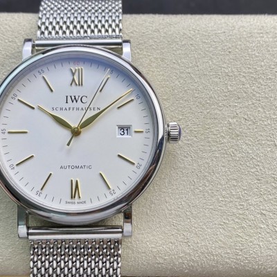 MKS廠高仿萬國IWC波濤菲諾系列9015機芯40MM複刻手錶