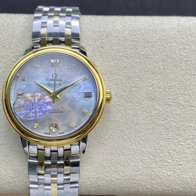 MKS廠歐米茄女表蝶飛經典女款系列9015機芯32MM複刻手錶