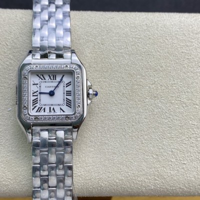 8848厂 Panthère de Cartier 卡地亞獵豹石英機芯圖為小號22mm另有27MM 複刻手錶
