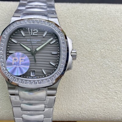 稀缺款 PF廠最高品質版本 百達翡麗 女表 鸚鵡螺運動系列Cal.324機芯35MM高仿手錶