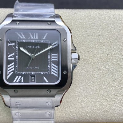 V6廠複刻卡地亞 陶瓷圈口 山度士系列9015機芯40mm高仿手錶 V6廠複刻卡地亞 陶瓷圈口 山度士系列9015機芯40mm高仿手錶