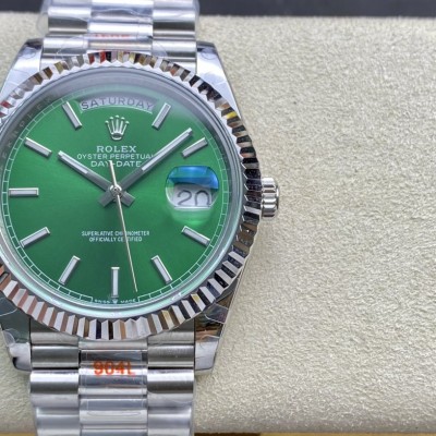 稀缺款 GM廠2020新款高仿勞力士 星期日志型 40mm 3255機芯 904鋼複刻手錶 稀缺款 GM廠2020新款高仿勞力士 星期日志型 40mm 3255機芯 904鋼複刻手錶