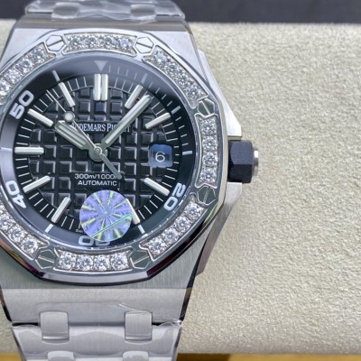 JF廠高仿愛彼AP皇家橡樹離岸型15703全新V9S超強版複刻手錶