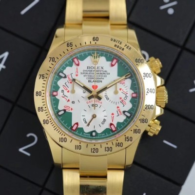 改裝專案基於N廠勞力士賭王撲克面迪通拿4130機芯40MM複刻改裝手錶 改裝專案基於N廠勞力士賭王撲克面迪通拿4130機芯40MM複刻改裝手錶