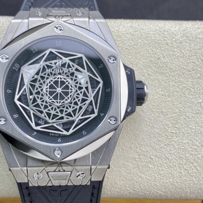 HB廠全新升級的恒寶 宇舶 Big Bang 刺青 全“鈦”殼HUB1213機芯45MM複刻腕表 HB廠全新升級的恒寶 宇舶 Big Bang 刺青 全“鈦”殼HUB1213機芯45MM複刻腕表