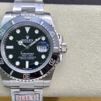 ZZF廠ZZ厂高仿勞力士最新V3版 黑水鬼904鋼3135機芯40MM複刻手錶 ZZF廠ZZ厂高仿勞力士最新V3版 黑水鬼904鋼3135機芯40MM複刻手錶